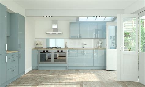 Wren Quartz Blue Kitchen Cabinets Modern Kitchen Colours Wren Kitchen