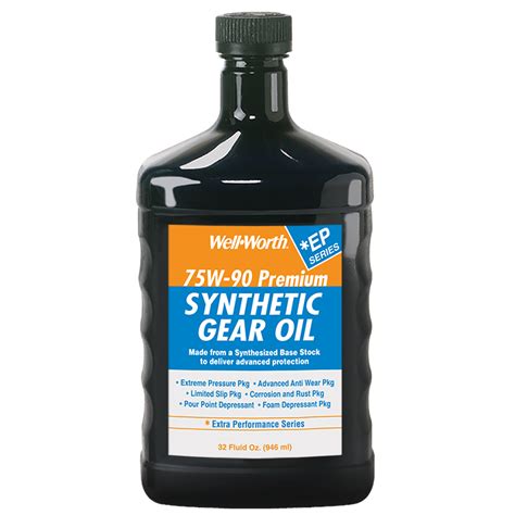 75w 90 Premium Synthetic Gear Oil Well Worth Professional Car Care