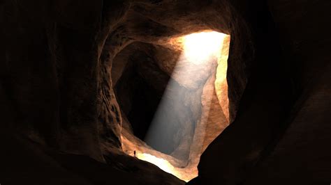 Inside Cave Background