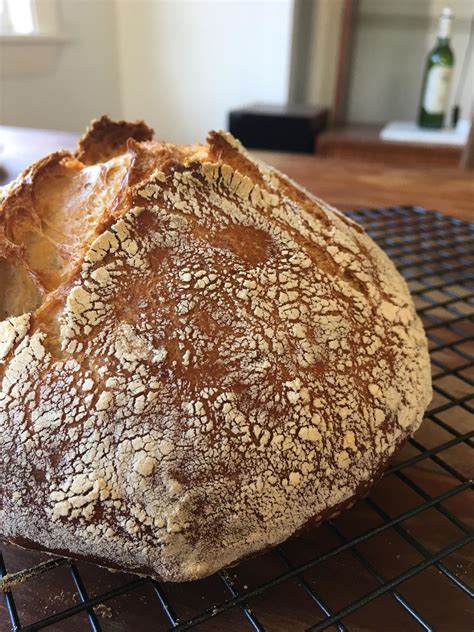 Simple Crusty White Bread Recipe From Nyt Cooking Rbreadit