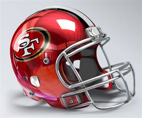 San Francisco 49ers Concept Helmet Nfl Football 49ers Football