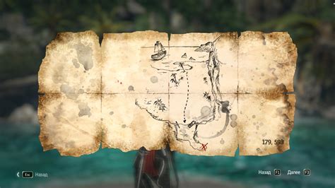 The Treasure Map And Their Location Assassin S Creed 4 Black Flag