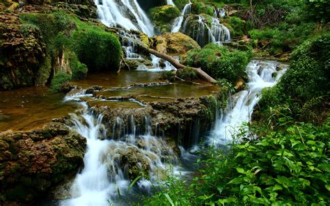 Cascading Waterfalls Blue Ridge Mountains In Virginia Waterfall