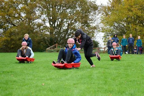 Scouts Grass Sledging 2  Bedford And Ouse Valley District