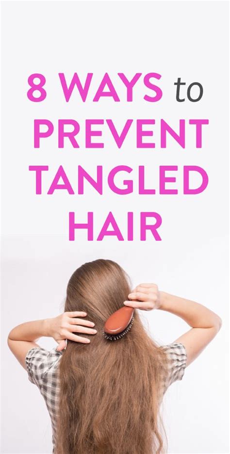 How To Detangle Your Hair In 8 Simple Steps Tangled Hair Hair Knot Healthy Hair