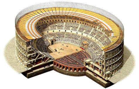 The Colosseum Build For The People With A Death Roll Of 50000 Lives