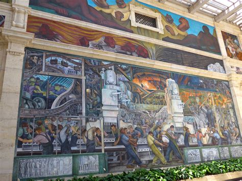 Detroit Industry Murals Diego Rivera Detroit Institute Of Arts
