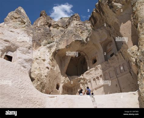 Cappadocia Cave Church Stock Photo Alamy