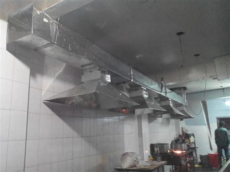 Kitchen exhaust fan duct installation. Kitchen Exhaust Ducting System Manufacturer from Ahmedabad