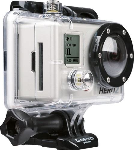 Gopro Hd Hero2 Outdoor Edition Wearable Camera Silver Chdoh 002 Best Buy