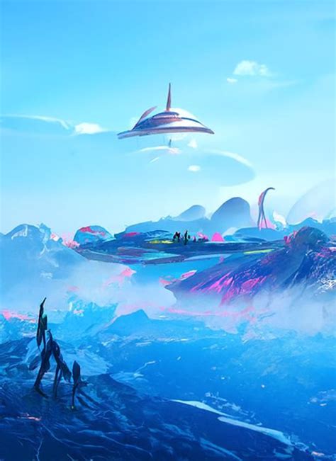 Extraterrestrial Sci Fi Landscape By Alayna Danner Dang My Linh Alyn