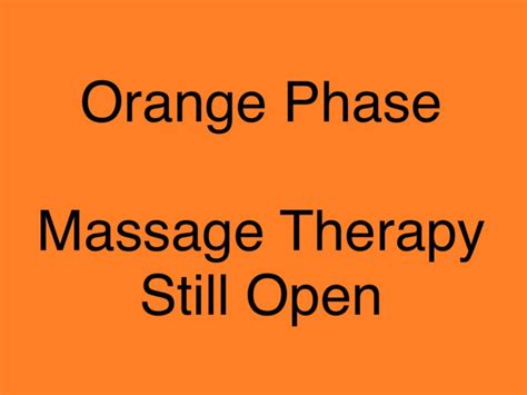 Massage Therapy Open In Orange Phase Mike Gillis Rmt Moncton Massage Therapy