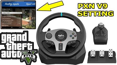 Pxn V Steering Wheel Shifter Gta Settings How To Settings Pxn V
