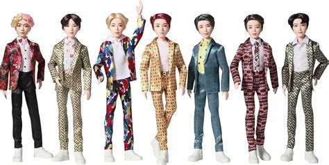 Mattel Bts Prestige Doll Jung Kook V Jimin Rm Suga J Hope Bts