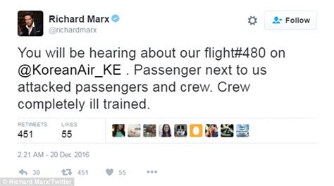 Richard Marx Helps Subdue A Deranged Passenger On South Korea Flight Daily Mail Online