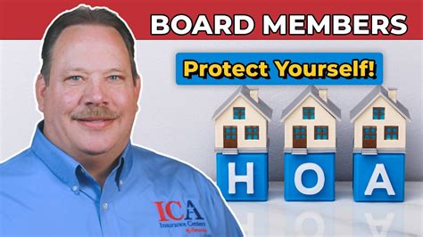 Hoa Board Member Protection Protect Your Community With Proper Insurance And A Review Youtube