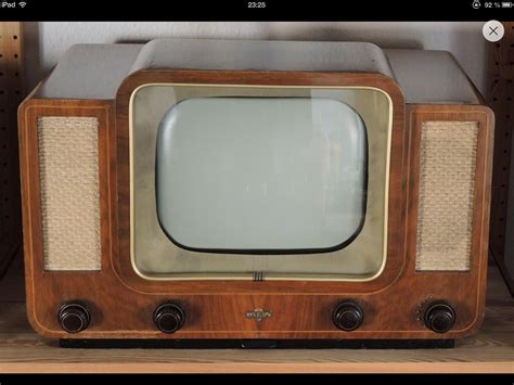 Download cool phone wallpapers at vividscreen. early 50s TV set Germany | Old Televisions | Pinterest ...