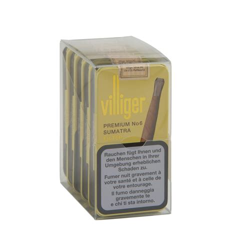 Villiger Premium No 6 Sumatra Special Cigars Cigars Villiger