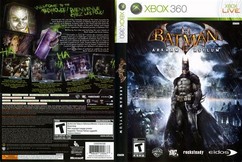 Games Covers Batman Arkham Asylum Xbox 360