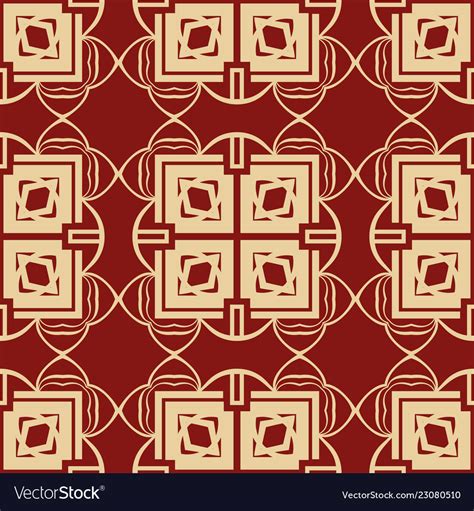 Art Deco Seamless Pattern Royalty Free Vector Image