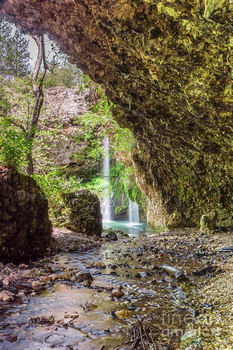Dripping Springs Waterfalls Caveside Photograph By Jennifer White Pixels