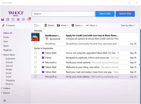 Enter the code you received on your phone or email to complete the verification. Yahoo Mail App For Windows 10/8