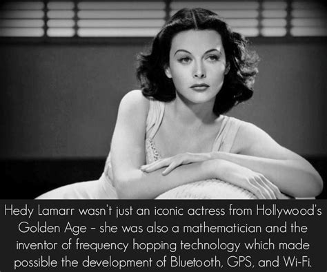 hedy lamarr hollywood actress and inventor of frequency hopping technology hedy lamarr