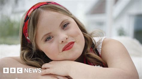 down s syndrome swansea model beth matthews signs with agency bbc news