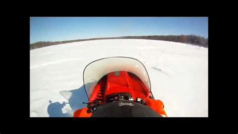 Snowmobile Powder Drift Bang Go Pro Youtube