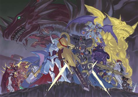 Wallpaper Anime Dragon Comics Mythology Digimon Tri