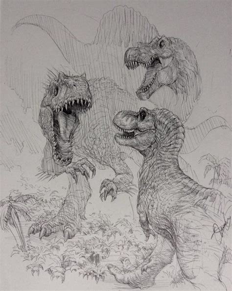 Jurassic world indominus rex vs t rex coloring pages. View 38+ Jurassic World Para Colorear Espinosaurio