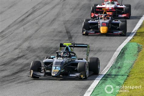 Monza F3 Hughes Wins Dramatic Race As Piastri Sargeant Retire