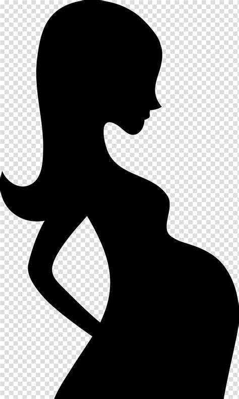 Pregnancy Mother Child Silhouette Transparent Background Png Clipart