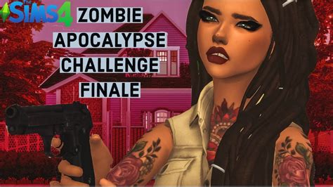 Headshot The Sims 4 Zombie Apocalypse Challenge Finale Youtube