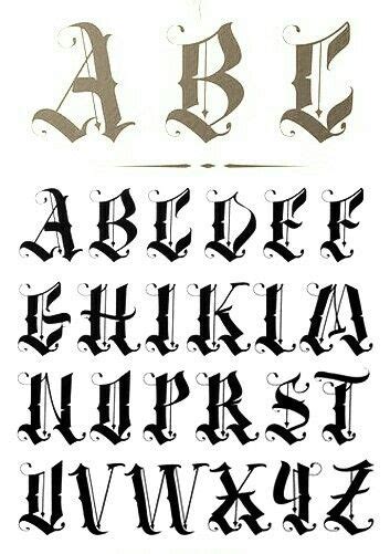 Pin By Олег КОКОН On Gothic Fonts Blackletters And Styles