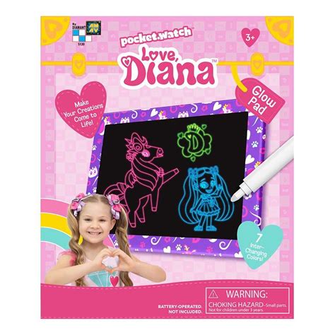 Buy Online Love Diana Pocket Watch Glow Pad 3 Years In Uae