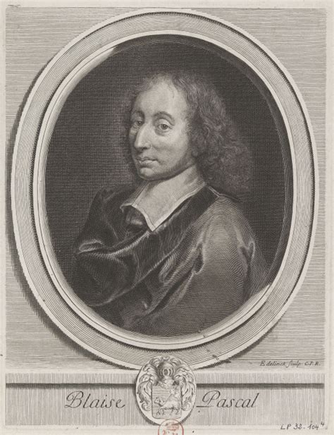 Gérard Edelinck Blaise Pascal 1623 1662 Images Dart