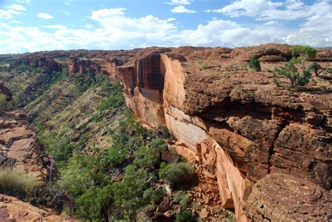 Cliff Kings Canyon Rim Walk Northern Territory Australi Flickr