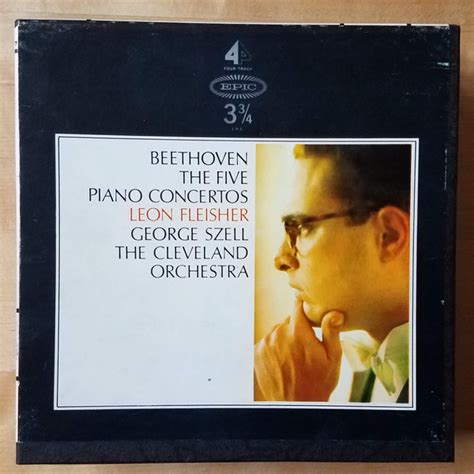 ludwig van beethoven george szell leon fleisher the cleveland orchestra the five piano