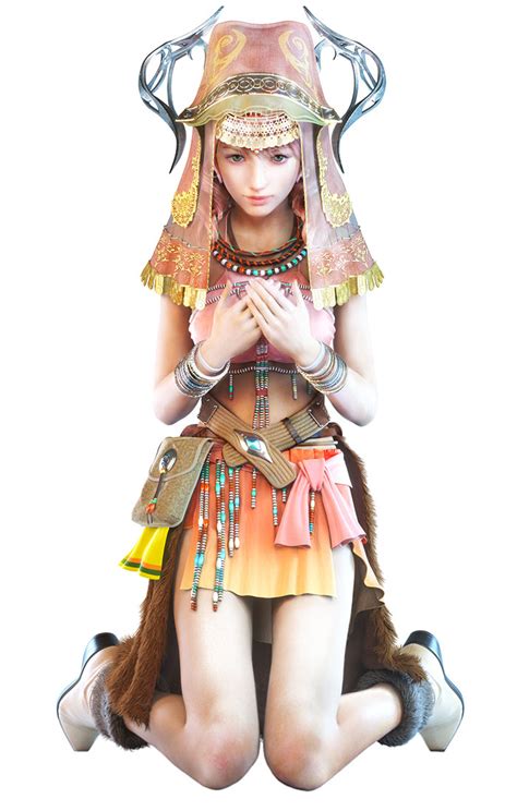 Oerba Dia Vanille Characters Art Lightning Returns Final Fantasy