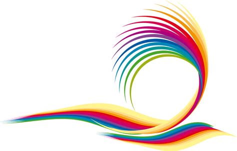 Free Photo Rainbow Logo Colorful Design Graphic Free Download