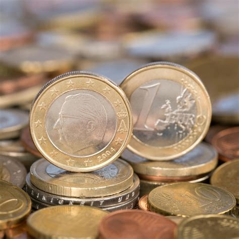 Premium Photo One Euro Coin Belgium