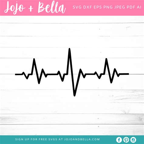 Heartbeat Svg Ekg Svg Ecg Svg Lifeline Svg Heartbeat Clip Etsy Uk The