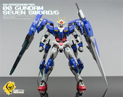 Gundam Guy Mg 1100 Gn 0000gnhw7sg 00 Gundam Seven Swordg Painted