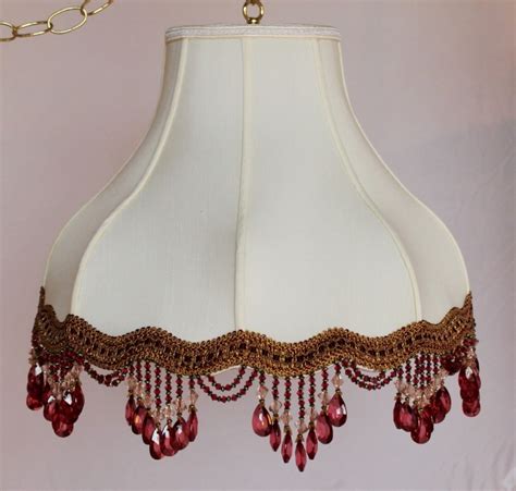 This gorgeous table lamp showcases an absolutely stunning brushed gold urn body covered in ornate crimson filigree detailing. Antique Lamp Shades Vintage