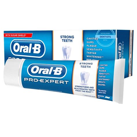 Oral B Pro Expert Strong Teeth Toothpaste 75 Ml Uk Health And Personal Care