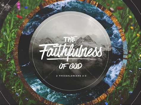 Faithfulness Of God Sermon Powerpoint Clover Media