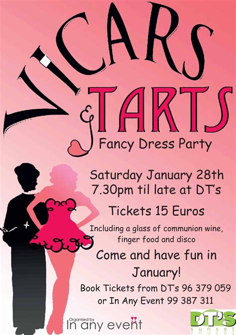 Tarts And Vicars Fancy Dress Party Saturday 28th January 2012 Tarts