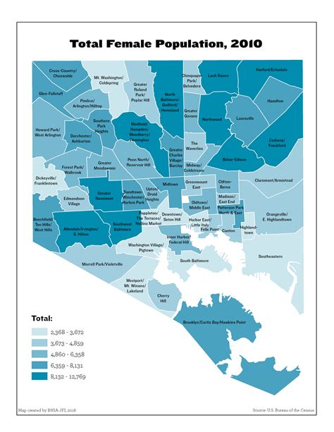 Gallery Vital Signs 16 Census Demographics Maps Bnia Baltimore Neighborhood Indicators Alliance
