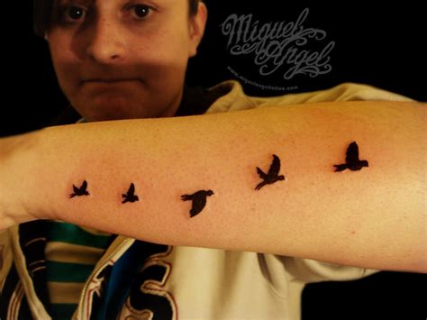 My fav* bird tattoos and their meanings bird tattoos designs. Little birds flying away tattoo | Flickr - Photo Sharing!